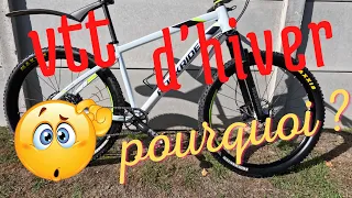 présentation de mon vtt "d'hiver" xc