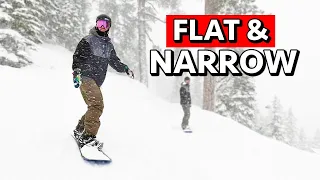 How To Survive Flat & Narrow Runs on your Snowboard