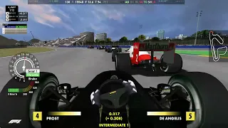 Grand Prix 4 Lotus 97T MOD 1985  Jacarepagua Circuit with turbo sound