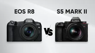 Canon EOS R8 vs Panasonic Lumix S5 II - Battle of Full-Frame Cameras!