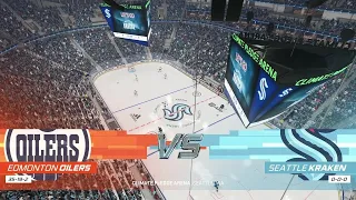 NHL 22 - Edmonton Oilers @ Seattle Kraken - 12/18/21