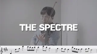 Alan Walker｜The Spectre｜Sheet Music｜Electronic Pop song｜Electric Violin Cover