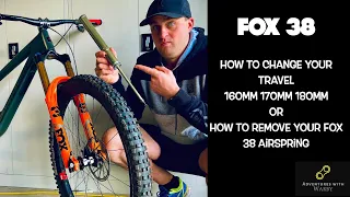 Fox 38 service - How to Change your Travel  or remove your air spring.