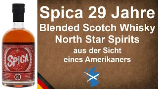 Spica 29 Jahre alt North Star Spirits Blended Scotch Whisky Verkostung von WhiskyJason