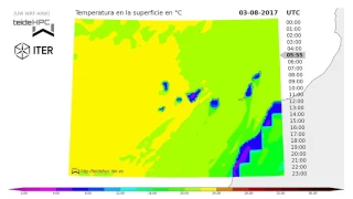 Canary Islands Temperature forecast: 2017-08-02