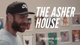 The Asher House visits Harbor Humane Society