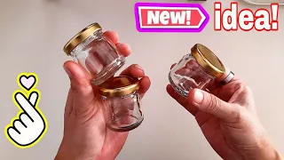 Very Cute Idea with Tiny Glass Jars👍