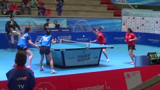 2017 ITTF Chile Open: Paulina Vega/Judith Morales vs Ana Codina/Candela Molero Doubles Final