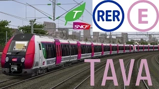 CABRIDE RER E | HAUSSMANN SAINT-LAZARE - TOURNAN en Z50000 (Francilien) [ORTS]