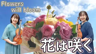 花は咲く(歌詞.英訳付き)/Flowers will bloom(With lyrics .English translation) Violin 1&2:長坂香里(Kaori Nagasaka)