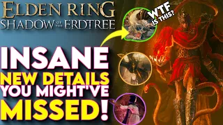 5 INSANE Details You MISSED In Elden Ring Shadow of the Erdtree Gameplay Reveal! (Elden Ring DLC)