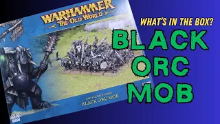 BLACK ORC MOB BOX | WARHAMMER THE OLD WORLD