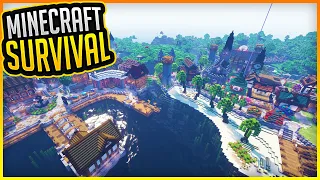 🔥 HAFENSTADT TOUR! ✨ Minecraft 1.18.1 Survival ✨ ErikOnHisPeriod