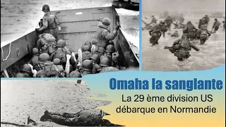 Omaha la Sanglante, la 29 ème division débarque en Normandie (D-Day#4) #6juin1944 #omahabeach