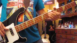 Gary Glitter, Rock and Roll (part, 1)1972 (bass cover)