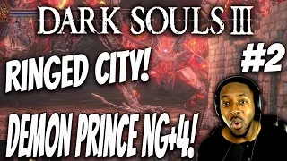 Dark Souls 3 Ringed City DLC : Defeating  Demon Prince (First Boss) On NG+4