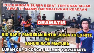 amazing sahuri raja pantura vs rio pangeran bintik jogja.. Lurah concat cup 2