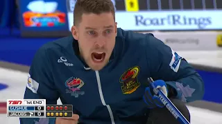 2017 Tim Hortons Roar of the Rings - Gushue vs. Jacobs - Draw 8