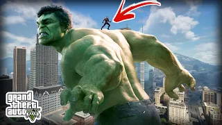 GTA 5 - Small Ant-Man and Hulk Realistic Graphic Gameplay Mods