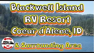 ⛺ Blackwell Island RV Resort Review Coeur d'Alene, Idaho and Local Fun