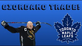 Mark Giordano Traded to Toronto Maple Leafs! (Kraken and Maple Leafs news)