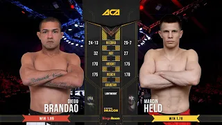 Диего Брандао vs. Марчин Хелд | Diego Brandao vs. Marcin Held | ACA 96