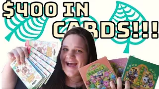 Opening HUNDREDS of ANIMAL CROSSING CARDS! (vintage ereader & current amiibo)