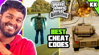 GTA San Andreas Cheats in Tamil | Best GTA San Andreas Cheat Codes #mrkk #gta6 #gtasanandreas #a2d