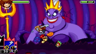 Kingdom Hearts Chain of Memories (GBA) Boss #12 Ursula