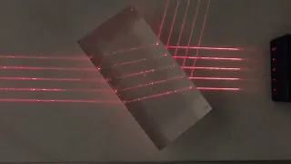 Demo 20704: Refraction, Transmission, and Reflection with Tabletop Laser