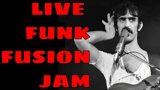 Live Funk Rock Fusion Jam Track | Frank Zappa Style Guitar Backing Track (D DORIAN - 90 BPM)