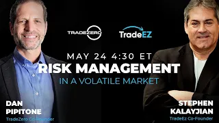 RISK MANAGEMENT IN A VOLATILE MARKET | Live Webinar with Stephen Kalayjian and Dan Pipitone