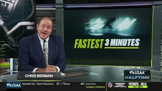 ESPN MNF FASTEST 3 MINUTES WEEK 12 HIGHLIGHTS