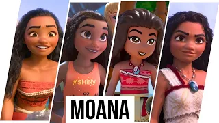 Moana Evolution in Movies & TV Shows (2016-2024) | Moana 2