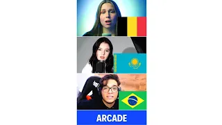 Who Sang It Better? Arcade (Belgium, Brazil, Kazakhstan) #Shorts