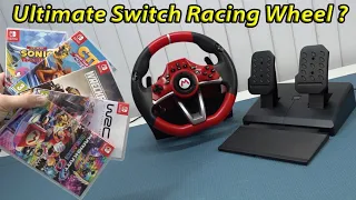 Hori Nintendo Switch Deluxe Pro Mario Racing Wheel 🙌