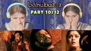 Bahubali 2 : Bahubali death scene full emotional 😭 | Prabhas | Anushka S | Part 10/12 Reaction