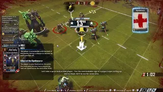 Blood Bowl 2. Infinity Crunch. Железо. Игра 5.