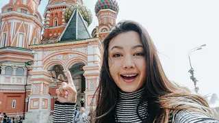 Traveling to Moscow, Russia in 2019