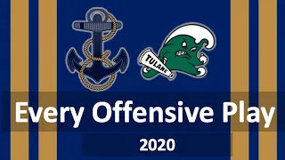 Navy v Tulane 2020: Every Offensive Play