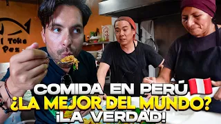 Probando la que DICEN es La MEJOR COMIDA del MUNDO | PERÚ 🇵🇪: MI SINCERA OPINIÓN - Gabriel Herrera