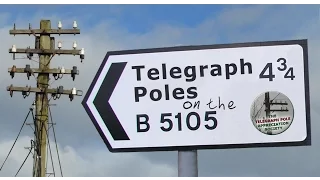 Telegraph Poles on the B5105