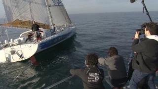 J125 : L'arrivée de Sébastien Destremau / Vendée Globe