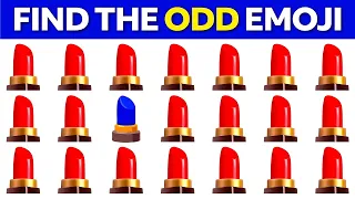 Spot the Odd Emoji | Emoji Challenge Quiz