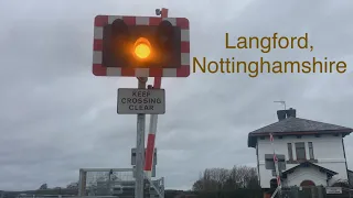 2 Faulty Alarms with New Barriers at Langford Level Crossing, Nottinghamshire