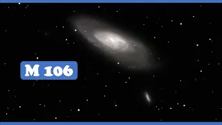 I imaged M106 Galaxy using my Planetary ZWO ASI Camera
