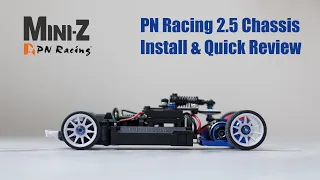 Increase your Mini-Z MR-03/MR-03EVO Performance with PN Racing PNR2.5W Chassis Kit