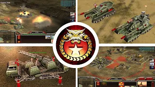 C&C Generals China 1 vs 7 GLA Brutal Armies Map Twilight flame Китай 1 Против 7 ГЛА Грозная Армия