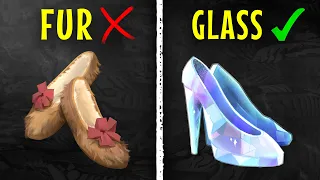 Were Cinderella's Slippers ACTUALLY made of FUR?!