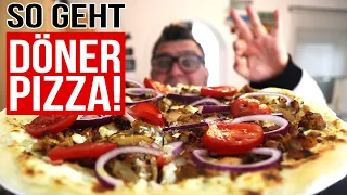 REZEPT: SO GEHT DÖNER PIZZA - schnell und einfach selber machen!